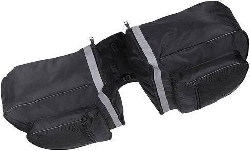 Aramox Rack Bag, 25L Double Side Bike Rear Carrier Bag with Reflective Strips for ShortDistance Riding in Saudi Arabia