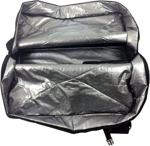 Vincita Soft Transport Bag for Folding Bikes with 4 Spinner Wheels – Travel Case Fits 20" Wheels – Padded Bicycle Carrier with Garment Storage in Saudi Arabia