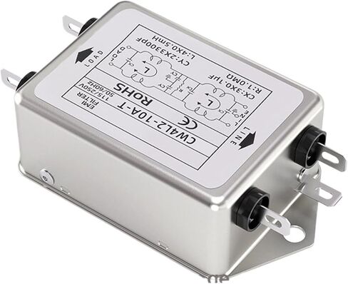 1pc Power EMI Filter CW4L2-3A-T CW4L2-20A-T Single Phase AC 115V / 250V 20A 50/60HZ for Cutting Engraving Machine and Marking(CW4L2-6A-T) in Saudi Arabia