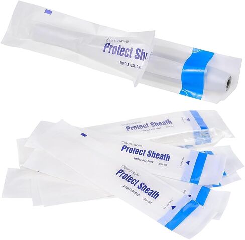 500 Pcs Disposable A04-6A Protective Sleeve Sheaths Covers Clear Imaging for USB Cameras in Kuwait