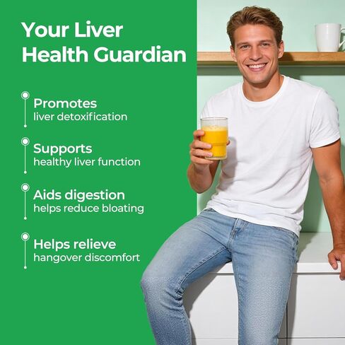 OxyEnergy تطهير الكبد وإصلاح السموم، مكمل عضوي للتخلص من سموم الكبد مع الكركم والهندباء والبوريريا، يدعم صحة الكبد والهضم، غير معدل وراثيًا، نباتي، خالي من الغلوتين، 30 عبوة in Kuwait