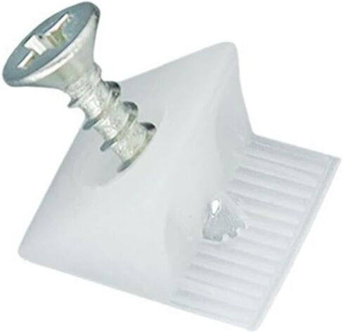 50 Pcs Furniture Mending Wedges Drawer Bottom Sagging Repair Fix Corner Bracket with Self-Tapping Screws in Kuwait