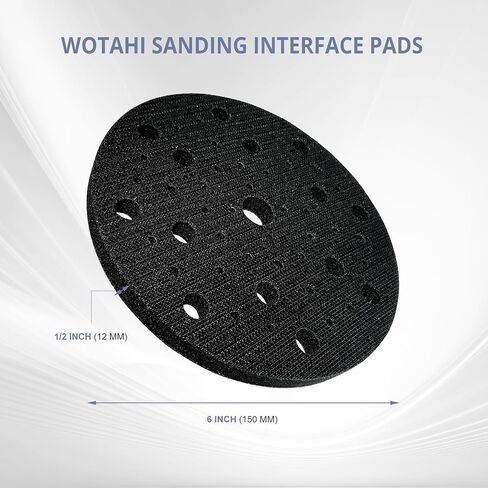 وسادات واجهة الصنفرة المدارية مقاس 6 بوصات مكونة من 5 قطع، ووسادات عازلة لواجهة الخطاف والحلقة مكونة من 53 فتحة، وسادات سنفرة رغوية ناعمة لآلة الصنفرة المدارية in Kuwait