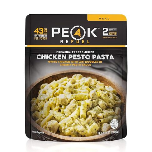Peak Refuel White Chicken Chili | 41g Protein | 760 Calories | 100% Real Meat | Premium Freeze Dried | Amazing Taste & Quality | Backpacking & Camping & Prepper Food | 2 Servings in Kuwait