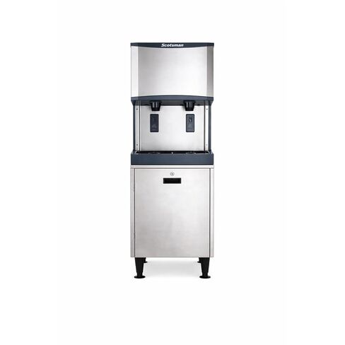 Scotsman Meridian Touchfree Countertop Nugget Ice Maker & Water Dispenser - 260 lb/Day, 12 lb Storage Bin, Stand w/Door in Saudi Arabia