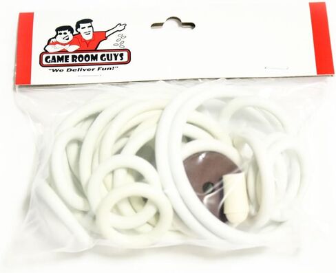 Game Room Guys 1953 Gottlieb Flying High Pinball White Rubber Ring Kit in Saudi Arabia