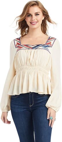 ARIAT Women's Jacquard Chimayo Top in Saudi Arabia