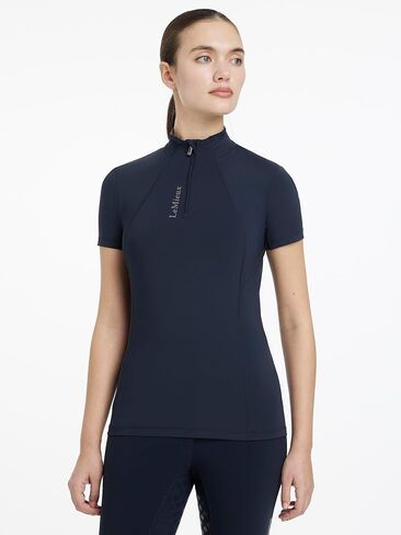 LeMieux Classique Short Sleeve Base Layer - Women's Short Sleeve Top - Sweat Wicking - Equestrain Horse Riding in Saudi Arabia