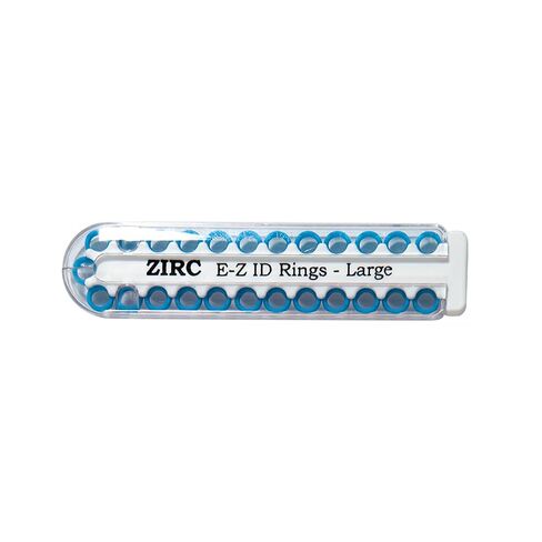 Zirc Dental 70Z200N E-Z ID أداة خواتم كبيرة نيون أزرق 25 / Pk in Kuwait