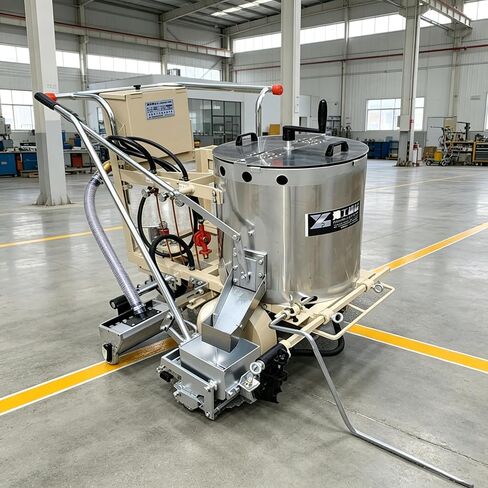 Thermoplastic Marking Machine Commercial Grade High Precision Line Marking Machine for Urban Road Safety Lane and Traffic Sign Painting in Saudi Arabia