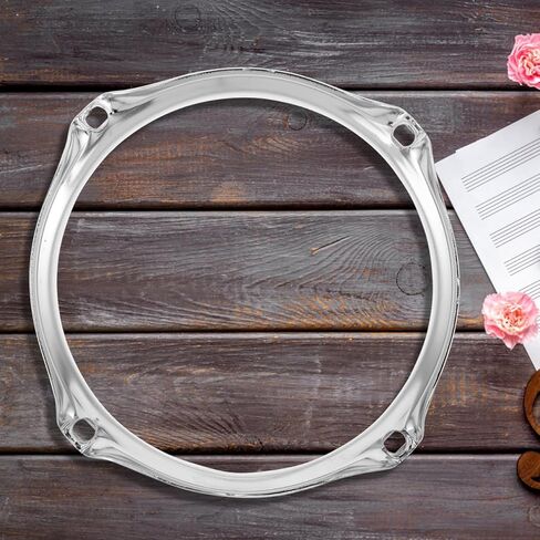Vanzack Bass Drum Hoop Protector 7.48 بوصة قطع غيار حلقة الطبل ملحقات معدنية متينة لتعزيز الصوت وسهولة التركيب in Saudi Arabia
