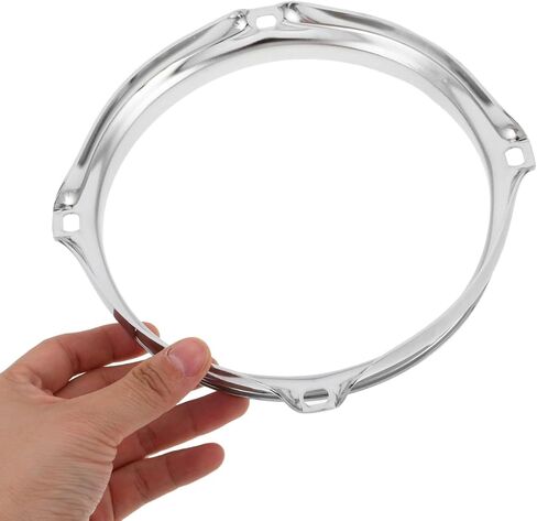 Vanzack Bass Drum Hoop Protector 7.48 بوصة قطع غيار حلقة الطبل ملحقات معدنية متينة لتعزيز الصوت وسهولة التركيب in Saudi Arabia