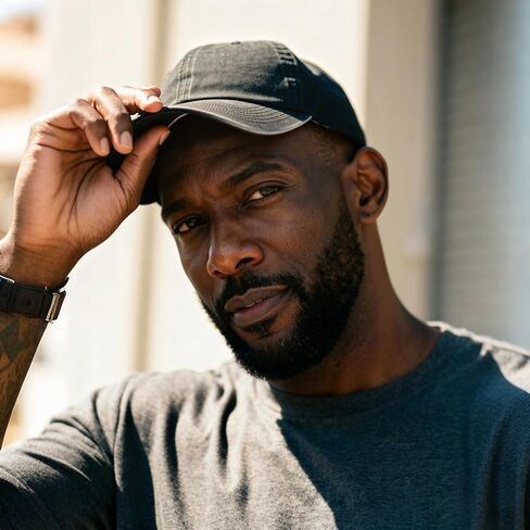 Oversized Baseball Hats for Men Big Heads, Adjustable Washed Cotton XL Plain Baseball Cap in Kuwait