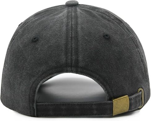 Oversized Baseball Hats for Men Big Heads, Adjustable Washed Cotton XL Plain Baseball Cap in Kuwait