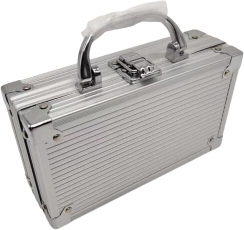 حافظة شرائح اللعبة تحتوي على 100 شريحة تخزين قابلة للقفل مع حامل رقاقة المقبض in Kuwait