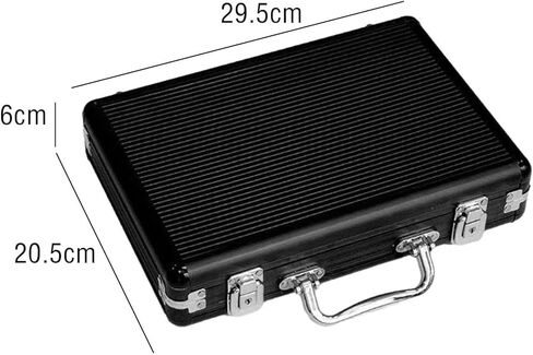 Chip Case Lockable Party Storage Case Carrying Case Professional Cards Box in Kuwait