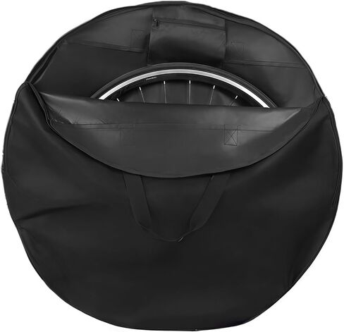 Bike Wheel Carrying Bag for 26/27/29 Inch MTB Mountain Bike And 700C Road Bikes Single Wheel Storage PVC Waterproof Bike Wheels Travel Case Bag in Saudi Arabia
