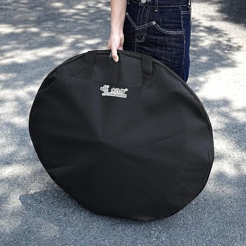 Bike Wheel Carrying Bag for 26/27/29 Inch MTB Mountain Bike And 700C Road Bikes Single Wheel Storage PVC Waterproof Bike Wheels Travel Case Bag in Saudi Arabia