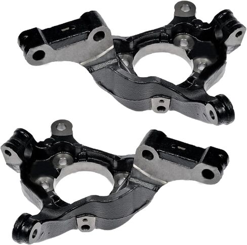 Detroit Axle - Pront 2PC Dekincing Touring Behingles for 06-11 Hyundai Accent ، 2 Touring Bnackles & Wheel Bearing Hubs Assembly 2006 2007 2008 2010 2011 2011 in Kuwait