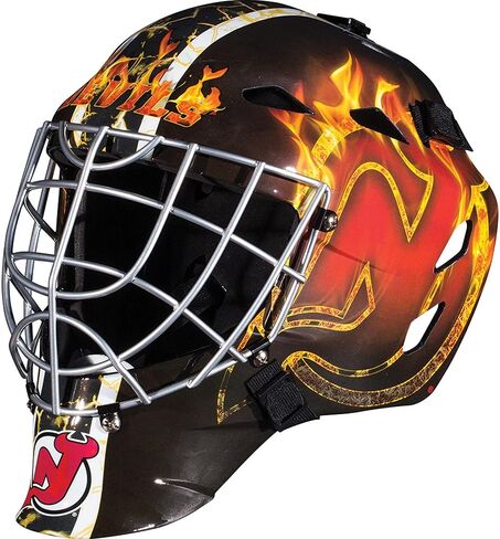 قناع حارس المرمى طبق الأصل من Franklin Sports غير موقع من New Jersey Devils - قناع غير موقع in Saudi Arabia