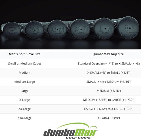 JMX JumboMax Ultralite Tapered Oversized Golf Grips - 25% Lighter Than Standard - Pack of 13 in Kuwait