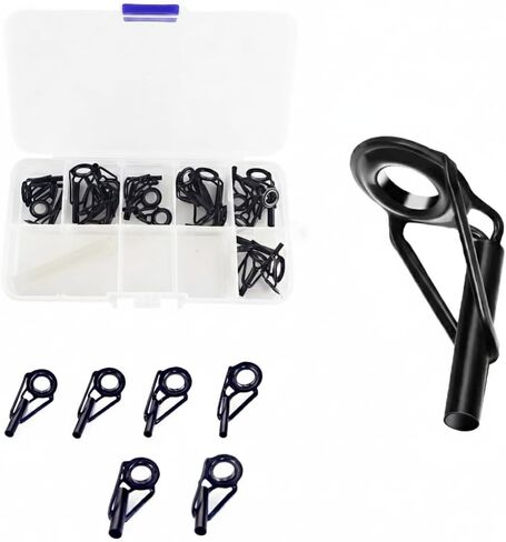 طرف قضيب الصيد Aventik 26/35/35pcs قضيب المقاوم للصدأ دليل البديل مجموعة أعداد متعددة in Saudi Arabia