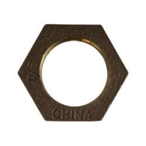 44706 Hex Locknut, 1-1/4 in FPT, Bronze in Saudi Arabia