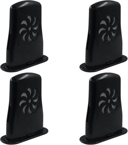 4 قطع من مرطب الجيتار الصوتي، أداة تشغيل صامتة لترطيب فتحة صوت الجيتار الأسود، أداة صيانة خزان الرطوبة لمنع التشقق/أصحاب الجيتار الصوتي in Kuwait