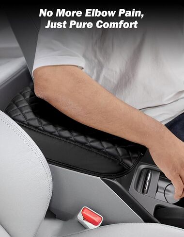 Cover Joytutus Center Cover متوافق مع مسند الذراع المدني 2012-2015 ، PU Leather 9th Gen Civic Arm Rest ، واقي تغطية وحدة التحكم الوسطى in Kuwait
