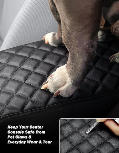 Cover Joytutus Center Cover متوافق مع مسند الذراع المدني 2012-2015 ، PU Leather 9th Gen Civic Arm Rest ، واقي تغطية وحدة التحكم الوسطى in Kuwait