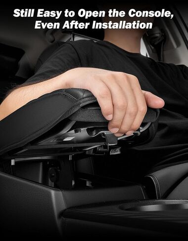 Cover Joytutus Center Cover متوافق مع مسند الذراع المدني 2012-2015 ، PU Leather 9th Gen Civic Arm Rest ، واقي تغطية وحدة التحكم الوسطى in Kuwait
