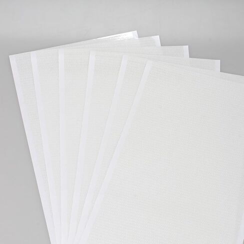 6 Pack Cricket Bat Protection Sheet, Transparent High Viscosity Fiberglass Cricket Bat Tape, Anti Scuff Sheet Tape Clear Face Cover for Cricket Bat Care in Kuwait