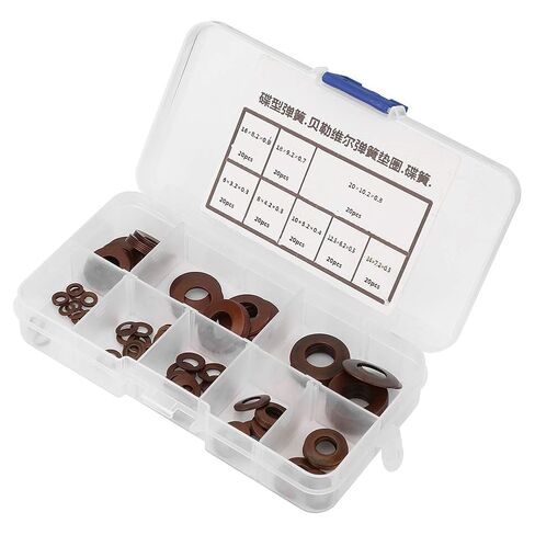 8 Types Disc Washer Gasket, Disc Spring Washers Spring Disc Washer Gasket Disc Spring for Clutches Safety Valves Pressure Reducing Valves in Saudi Arabia
