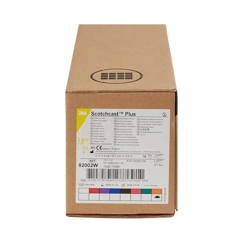 شريط لاصق سكوتش كاست بلس من 3 ام، 2 بوصة × 12 قدم، برتقالي 82002 وات، 1 قيراط in Kuwait