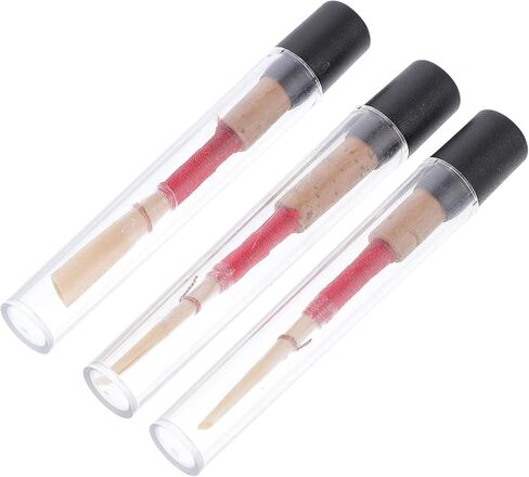 VANZACK 3 Pcs Professional Wooden Oboe Reeds Replacement, Individually Packed Natural Wood Reeds for Oboe Playing, Portable Wind Instrument Accessories with Storage Box for Musicians in Saudi Arabia