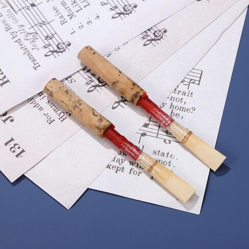 2pcs Professional Oboe Reeds Double Reeds for Students and Beginners Wind Instrument Accessories Replacement for Oboe Players Random Color in Kuwait