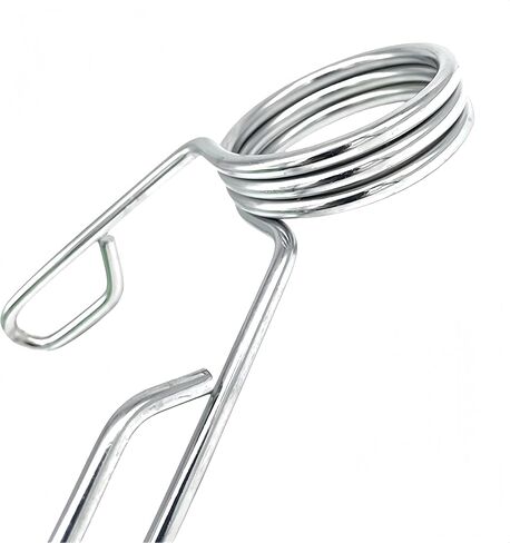 4 قطع من مشابك الأثقال الأولمبية مقاس 5 سم، مشابك ياقة زنبركية من الفولاذ عالي التحمل، مشابك لقضيب وزن الدمبل لصالة الألعاب الرياضية المنزلية ورفع الأثقال وتدريبات القوة in Kuwait