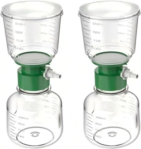 وحدات تصفية فراغية معقمة يمكن التخلص منها سعة 250 مل مع غشاء PES 0.22um (2 قطعة) in Kuwait