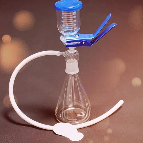 1000 ml Lab Glass Vacuum Sand core Filter kit Filtering Set for Solvent (1000 ml) in Saudi Arabia