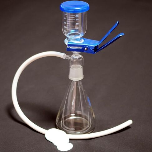 1000 ml Lab Glass Vacuum Sand core Filter kit Filtering Set for Solvent (1000 ml) in Saudi Arabia
