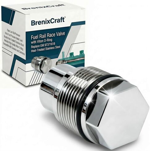 قابس صمام سكة الوقود البديل مع حلقة فيتون O، صمام تخفيف الوقود عالي الضغط لدوراماكس 6.6 لتر و6.7 كمون ديزل in Kuwait