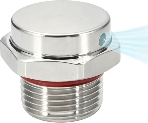 1/4 NPT Stainless Steel Waterproof Breather Valve – Pressure Relief & Ventilation for Hydraulic/Pneumatic Systems, Industrial Enclosures | Dustproof, Rustproof in Kuwait