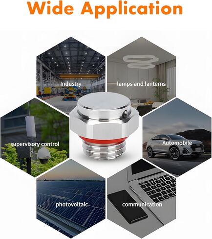 1/4 NPT Stainless Steel Waterproof Breather Valve – Pressure Relief & Ventilation for Hydraulic/Pneumatic Systems, Industrial Enclosures | Dustproof, Rustproof in Kuwait