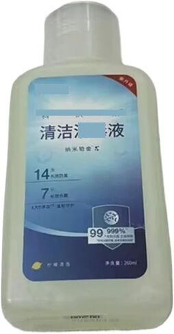 260ML Cleaning Solution Consumables,Compatible For ECOVACS，X11 Pro Omni, X8 Omni/X9 Omni/T50 X5 Omni，Vacuum Cleaner Accessories(2pcs) in Saudi Arabia