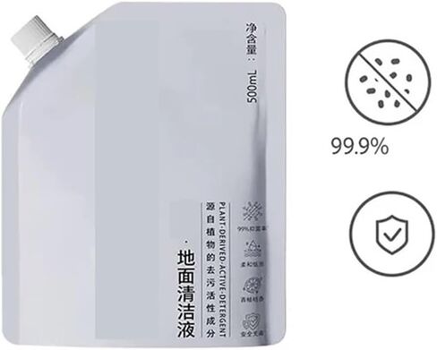 500ML Floor Cleaning Solution,Compatible For Roborock，S8 Pro Ultra S8 MaxV S7 Q Revo PLUS + Vacuum Cleaner Parts in Saudi Arabia