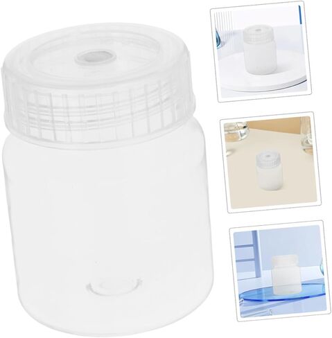 SUPVOX 4pcs Chemical Storage Bottle Laboratory Bottles Lab Reagent Tight Sealing Caps Wide Mouth Containers in Saudi Arabia