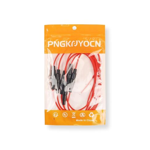 PNGKNYOCN 16 AWG 5x20 مم حامل الصمامات كابل من نوع المسمار المضمن لصمام زجاجي سريع النفخ (6 عبوات) in Saudi Arabia