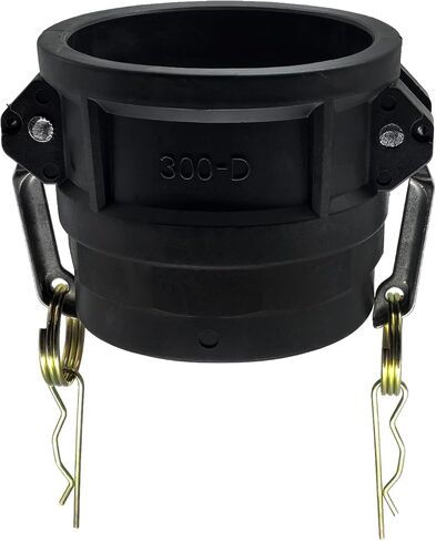 3 Inch Camlock Fittings Type A & D Polypropylene Cam and Groove Hose Fitting Kit with 3" Male & Female Camlock x 3" NPT Female, Cam and Groove Hose Couplings in Kuwait