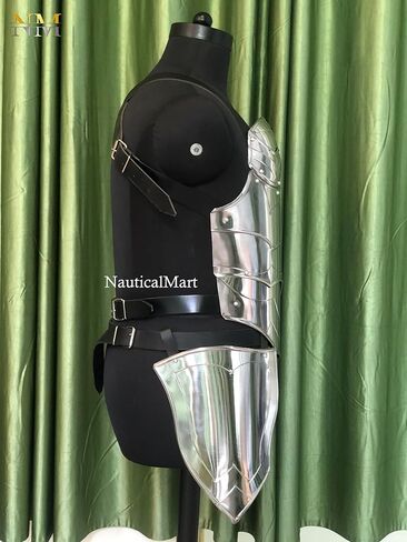 NauticalMart القرون الوسطى سيدة درع الصدر الصلب درع مشد الإناث Cuirass LARP تأثيري حلي LARP وعصر النهضة in Saudi Arabia