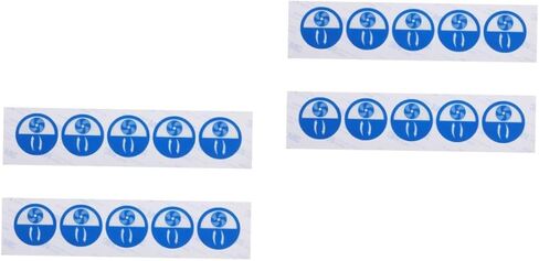 20pcs Equipment Vent Direction Stickers Machine Safety Warning Decals for Practical Use Easy to Apply Vent Indicator Labels in Saudi Arabia